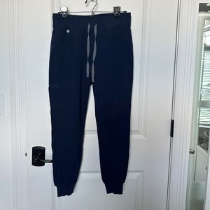 FIGS navy Zamora jogger small petite